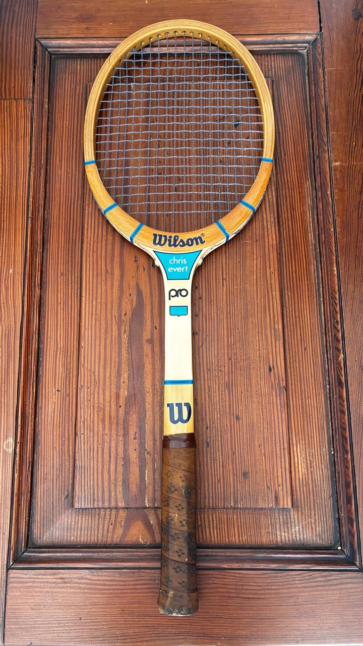Raquete de Tênis Vintage Wilson Chris Evert Pro