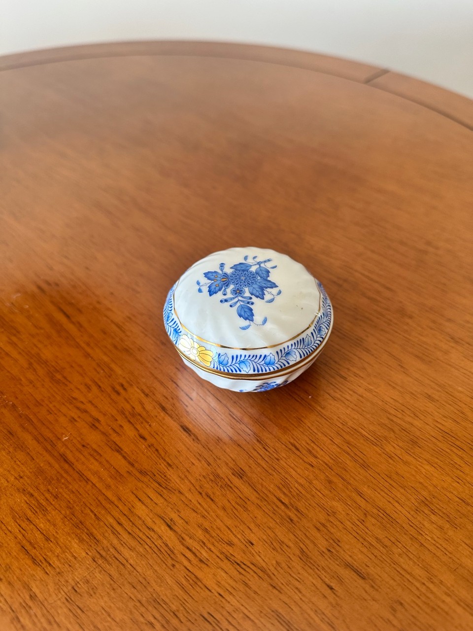 Caixa Porta-joias em Porcelana Herend