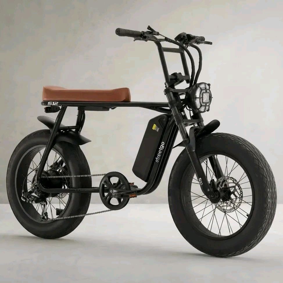Bicicleta Elétrica Fat Bike Streetgo S12 · Estado: Excelente